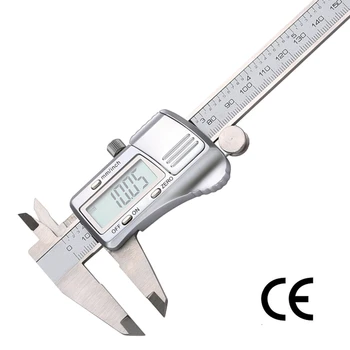 

Digital Caliper 0-150mm/0.01 Stainless Steel Electronic Vernier Caliper Measuring Instruments mm/inch Micrometer Measuring Tools
