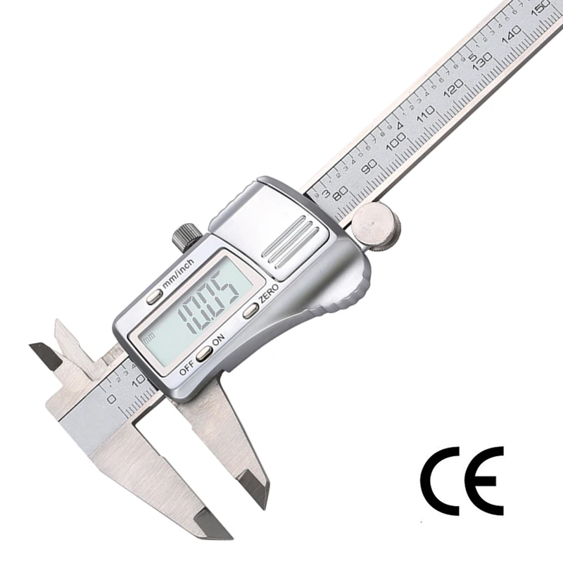 Digitale Sattel 0 150mm 0,01 Edelstahl Elektronische Messschieber Messgeräte mm zoll Mikrometer Mess werkzeuge Kaufen