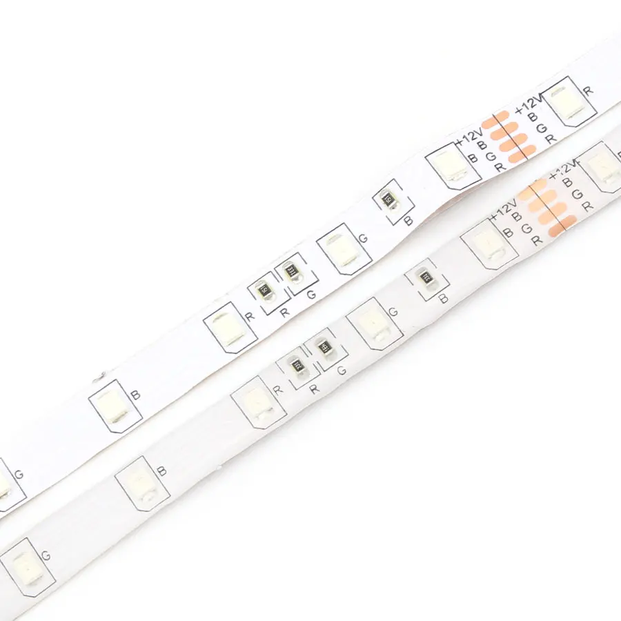 Водонепроницаемый 12 В SMD 2835/3528 60leds/M Светодиодные ленты 50 см/1 м/2 м/3 м/4 м белый/синий/RGB более Цвета гибкий свет светодиодная лента лента светодиодная