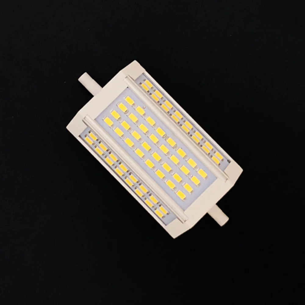 

R7S LED 118mm bulbs 30W dimmable R7S led light 118mm NO Fan SMD5730 led R7S lamp J118 R7S AC85-265V replace halogen lamp
