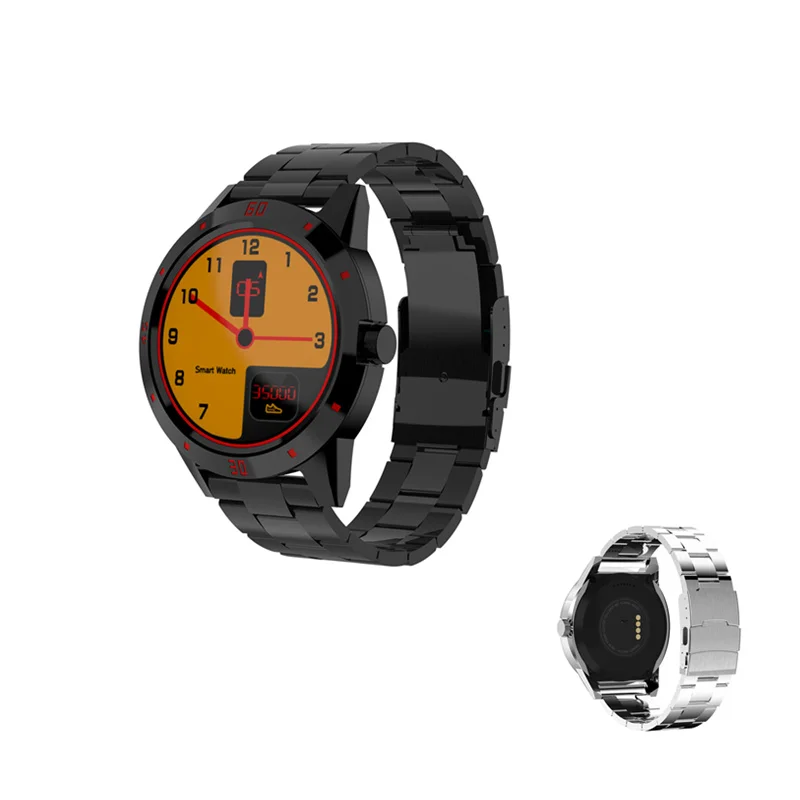 

luxury business smartwatch N6 for Lenovo watch 9 smart clock with heart rate monitor call/SMS reminder smart watch android