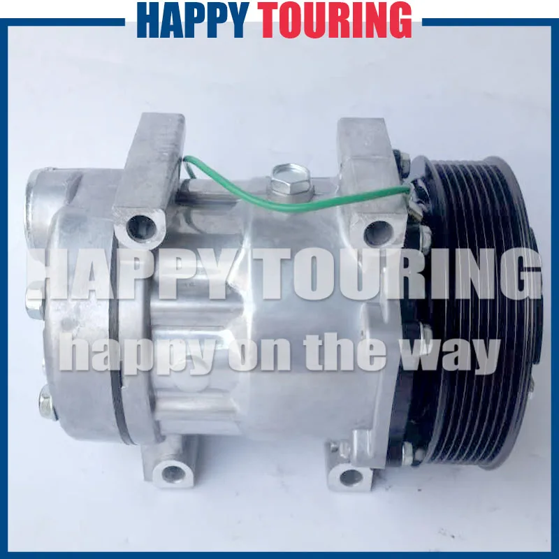 2, sd7h15 AC Compressor for Freightliner & Volvo Trucks -Sanden 4776 NEW 4421 4482 ABPN83304113 ABPN83304772 85100876  ABPN83304553