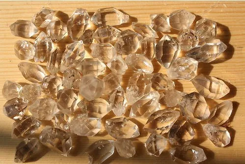 57 Tianmai высокое качество алмаз херкимера Кристалл Кварцевые точки образец|crystal