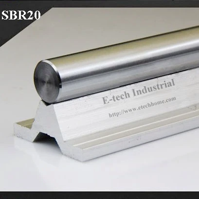 Top Quality CNC Linear Rail Linear Guide SBR20 Length 500mm Shaft + Support