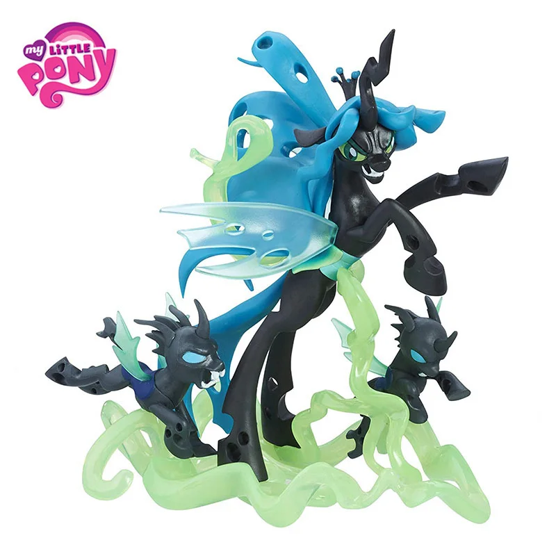 

Original Hasbro My Little Pony Queen Chrysalis&Changelings Limited Movie Model Action Figure Collection For Christmas Gift