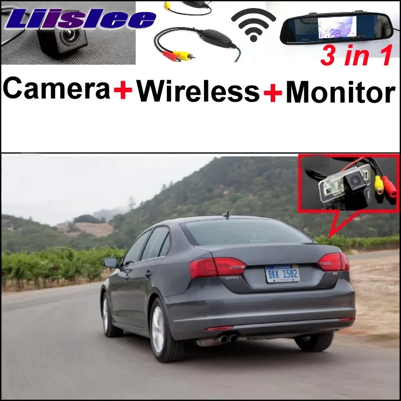 

Liislee Special Camera + Wireless Receiver + Mirror Monitor Parking System For Volkswagen VW Jetta MK6 A6 1B Sagitar 2011~2015