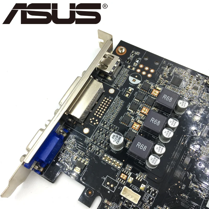 Оригинальная Видеокарта ASUS, 4 штуки, Видеокарта GTX 750 Ti, видеокарты для nVIDIA Geforce GTX 750Ti, 2 Гб, 128 бит, GDDR5, используются карты VGA, Hdmi, Dvi