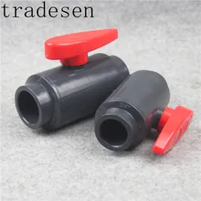 I.D 20 мм/25 мм/32 мм/40 мм/50 мм UPVC шаровой клапан муфта адаптер водяной разъем для системы орошения сада аквариум DIY