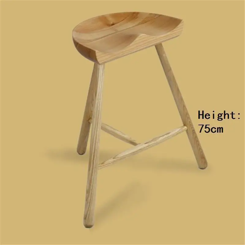 Stoelen Sandalyeler Cadeira Comptoir Table Industriel Hokery Fauteuil Stuhl Silla табурет Современный барный стул - Цвет: Number 17