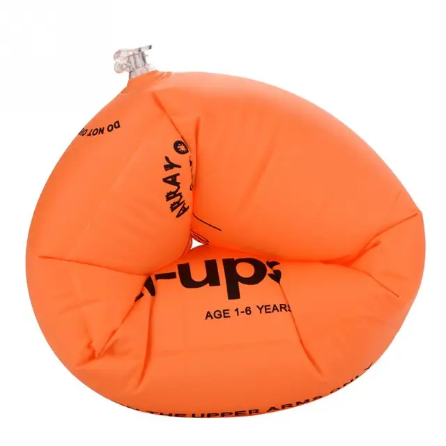 1 Pair Swimming Arm Ring Kids Children Inflatable Swimming Arm Circle Swimming Learning Tool