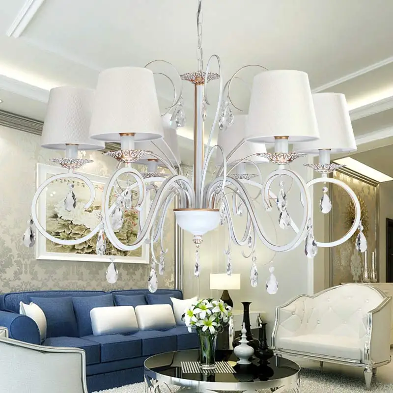 Modern Crystal Lighting Chandelier Lamp Living Room Bedroom Dining .