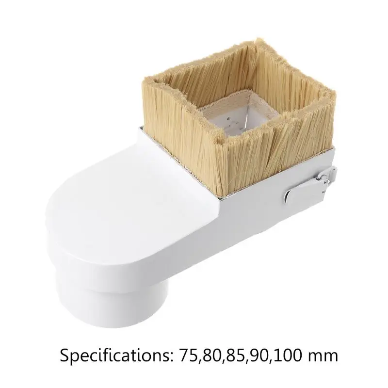 

75/80/85/90/100mm Spindle Dust Shoe Cover Brush Cleaner For CNC Router Milling Machine Woodworking Tools