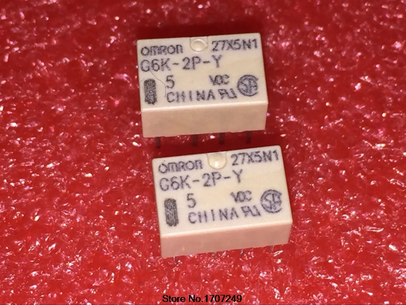 Бесплатная доставка 10 шт./лот новинка оригинальное реле Omron 1 А 8pin с функцией 2 1|omron relay|relay omron5vdc relay |