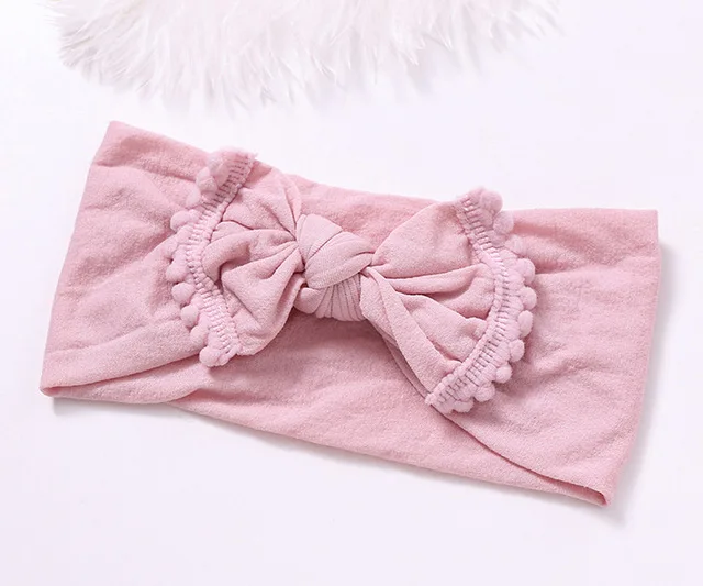 Wide-Nylon-Bow-Headband-with-Pompom-Trim-Round-Knot-Nylon-Head-wraps-Top-Knot-Nylon-Turban.jpg_640x640 (12)