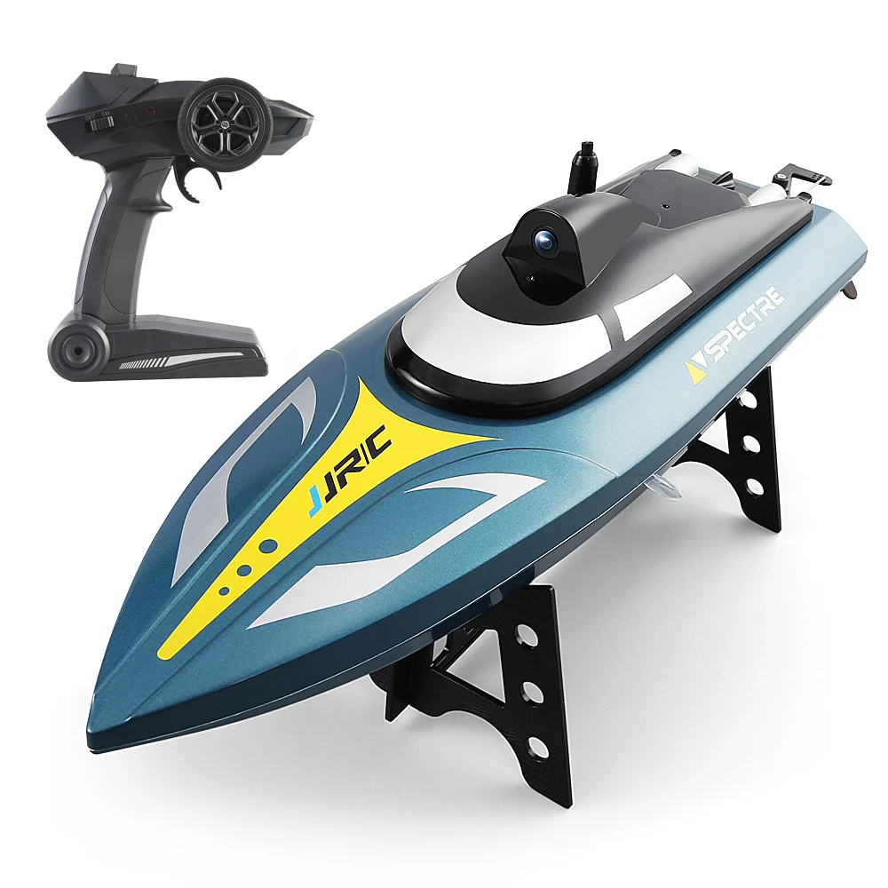 

RC Boat S4 SPECTRE 2.4G 720P WIFI FPV Camera 25km/h Capsizing Recovery High Speed RC Racing Boat Toy Kids Gift