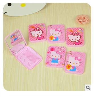 

(10 Sets/Lot) Kawaii 2 In 1 Kit Fashion Plastic Comb Set