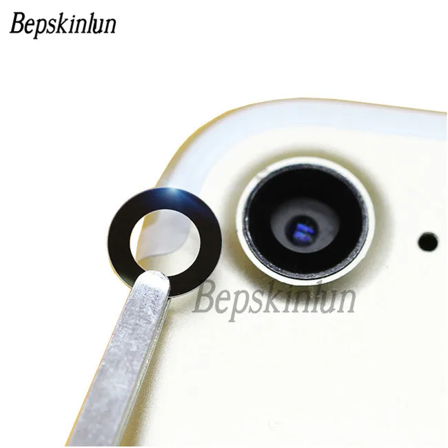 Bepskinlun 2pcs/Lot Original for Apple iPhone 8 Camera Lens; Sapphire