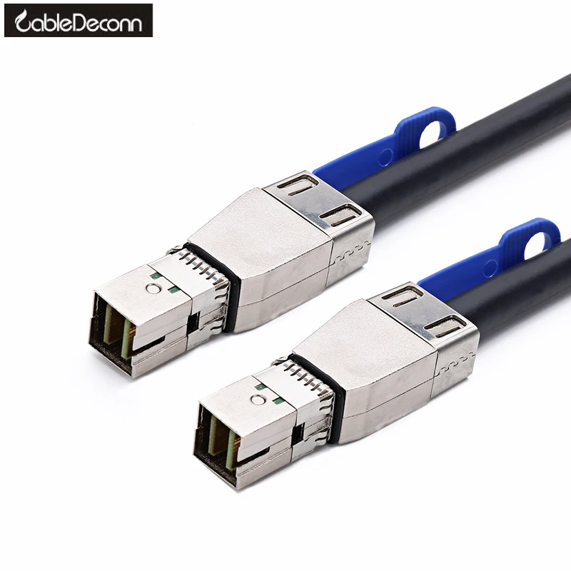 

mini sas external cable Digital mini-SAS HD to mini SAS HD (SFF-8644 to SFF-8644) Cable 1M 2M 3M for server