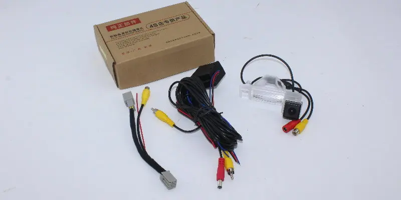 Liislee For Mitsubishi Outlander ES 2018 RCA & Original Screen Compatible Rear View Camera  Back Up Reverse Parking Camera 12