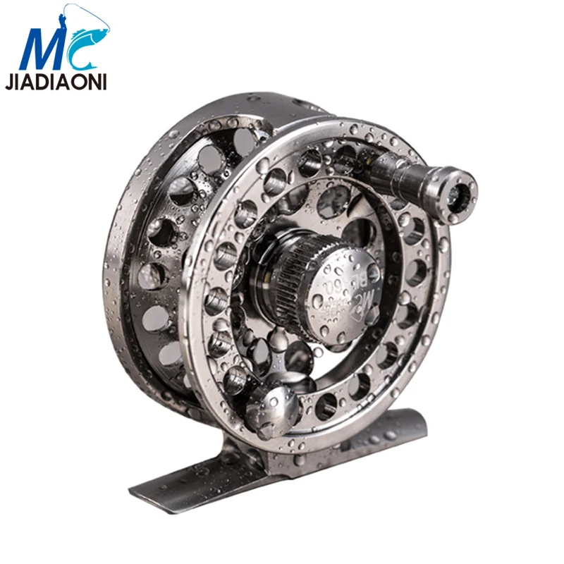 

JIADIAONI Stainless Steel High Quality Fly Fishing Reel 2+1BB Right Left Handed Fishing Reel Fishing Tackle