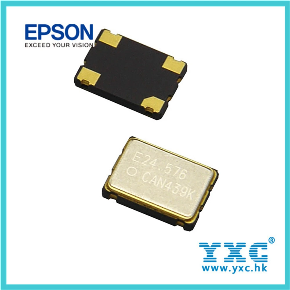 50pcs 24.567 Mhz 3.3v 7050 50ppm 4p 7050 Quartz Crystal Oscillator