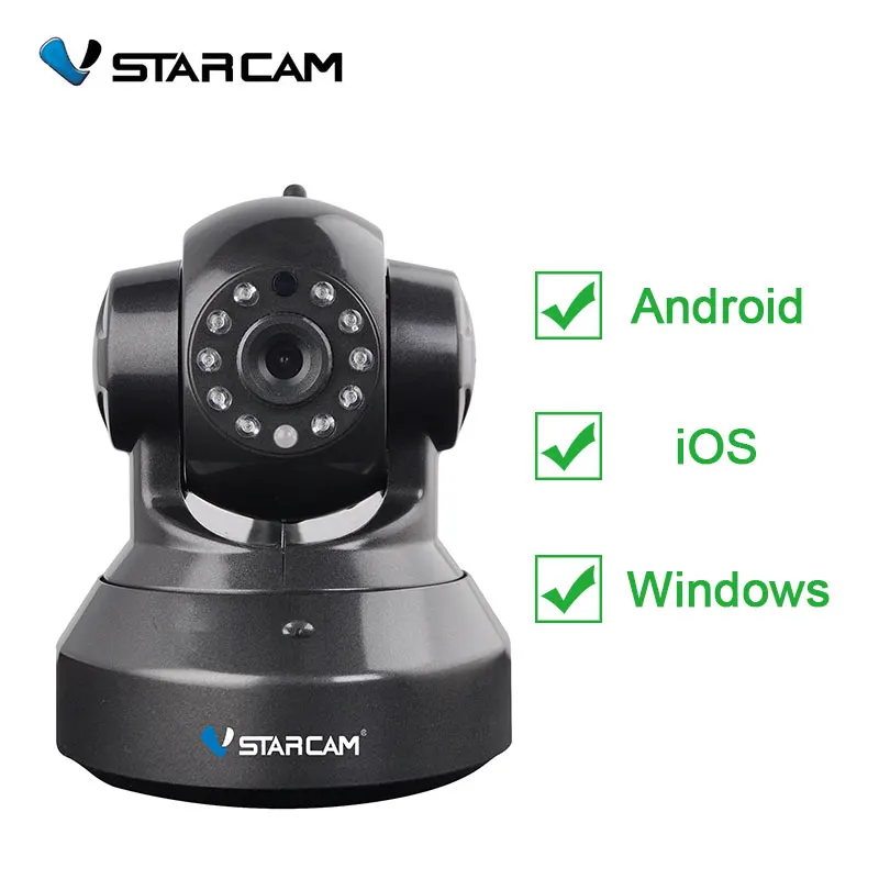 

Vstarcam C7837WIP Security IP Camera Wifi 720P HD Video Surveillance Home CCTV Camera Network P2P Wireless Pan Tilt Night Vision
