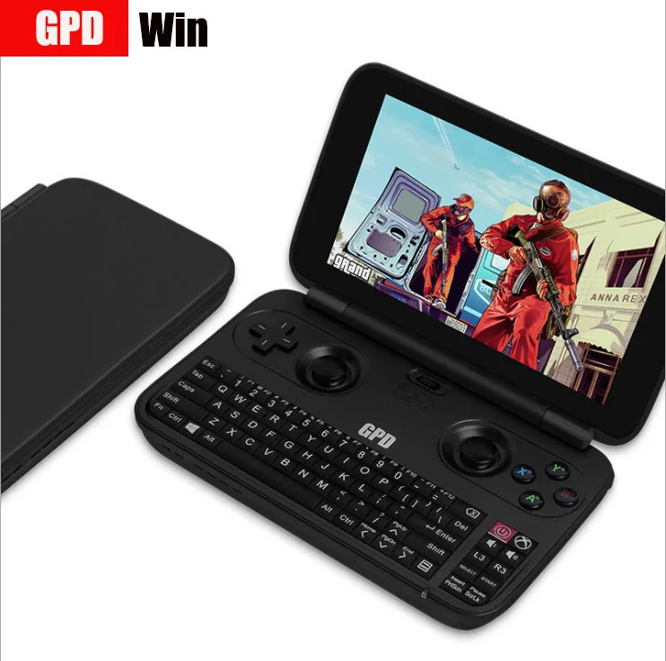 GPD WIN 5 дюймов 4 ГБ/64 Гб Intel Atom X7 Z8750 портативная игровая консоль Windows 10 игровой плеер