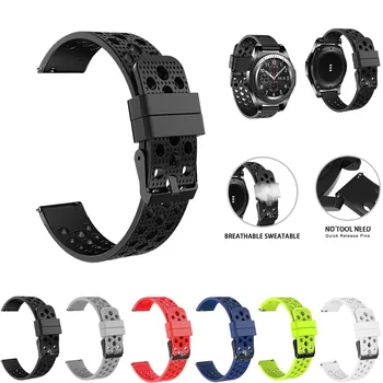 

HIPERDEAL 22MM Sports Silicone Watch Strap Watch Band Loop Replacement For Samsung Gear S3 Frontier Classic 0J Drop Shipping