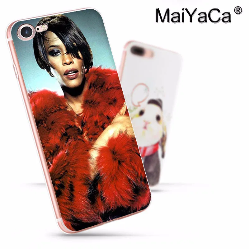 MaiYaCa сексуальный певец Whitney Houston роскошный модный чехол для телефона Apple iphone 11 pro 8 7 66S Plus X 5s SE XR XS максимальный чехол - Цвет: 8