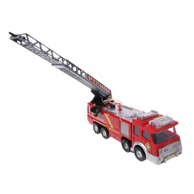 Spray Water Truck Toy Fireman Fire Truck Car Music Light Educational Toys Boy Kids Toy Gift 3