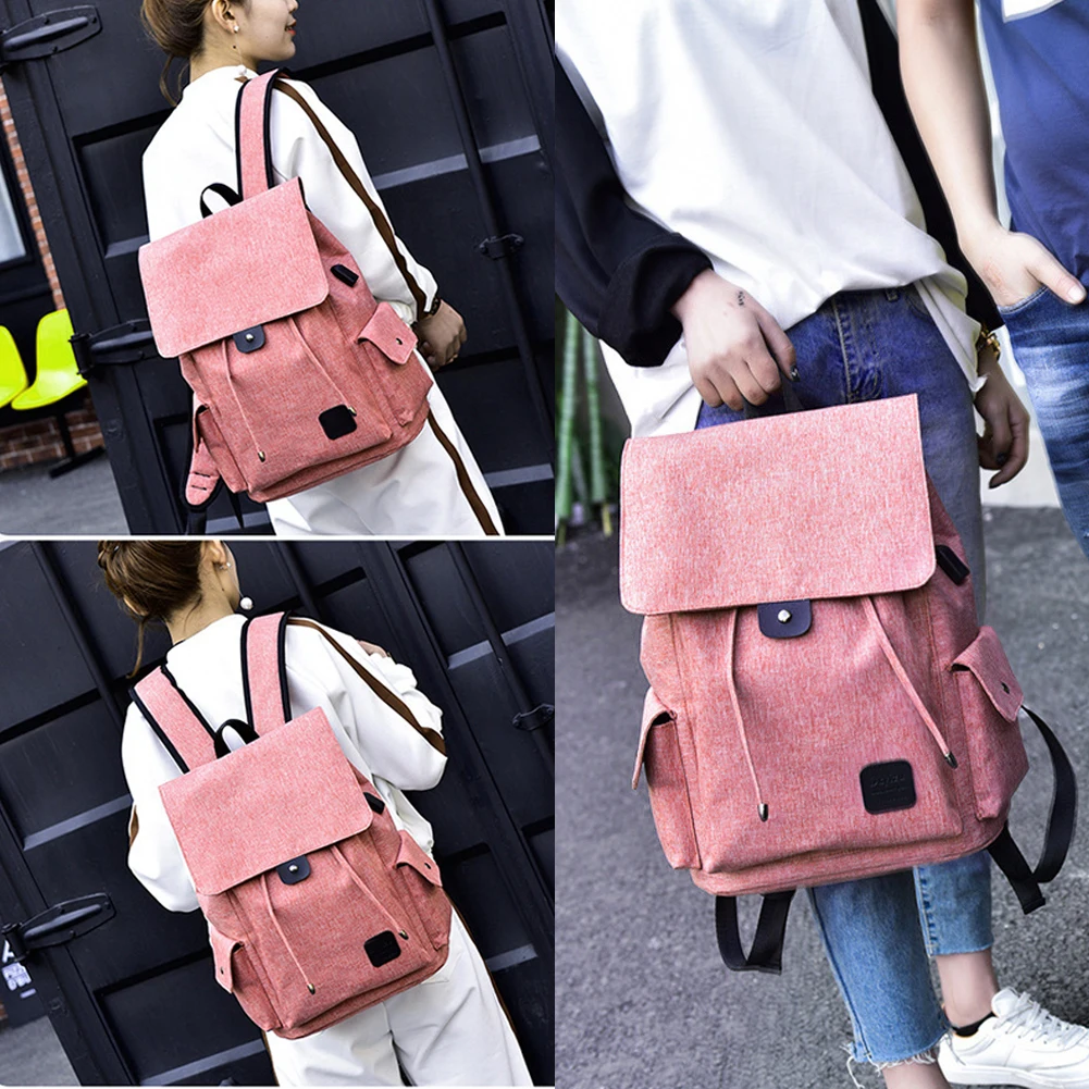 Cycling Backpack Riding Bicycle Sports Bag Fashion Backpack USB Rechargeable Canvas Backpack Rucksack For Young Man And Girls