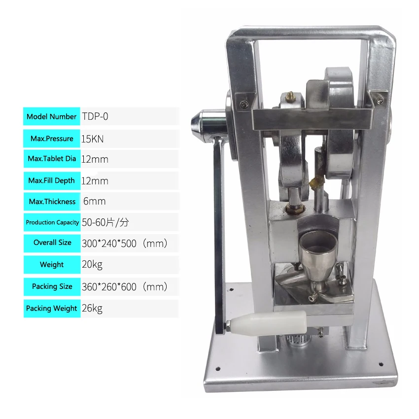 TDP-0 руководство одиночный удар таблетка пресс таблетки делая машину производитель ручной мини Тип(легкий тип