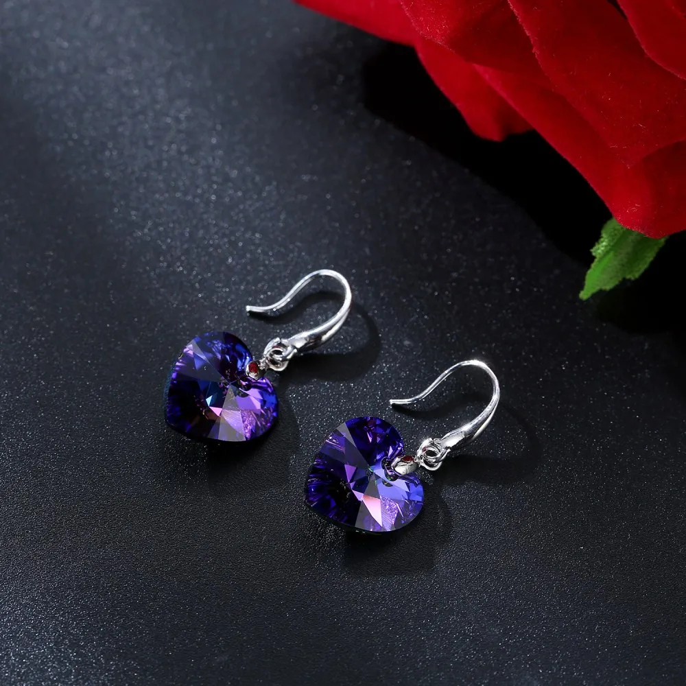 Женские свадебные серьги Ms Betti с кристаллами Swarovski S925|Серьги-подвески| |