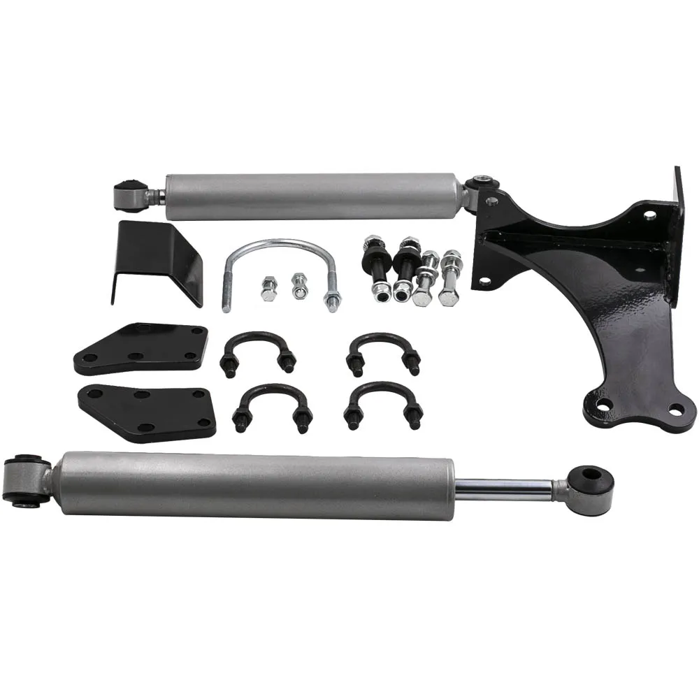Dual Steering Stabilizer For Ford F250 F350 Super Duty For Ford F250