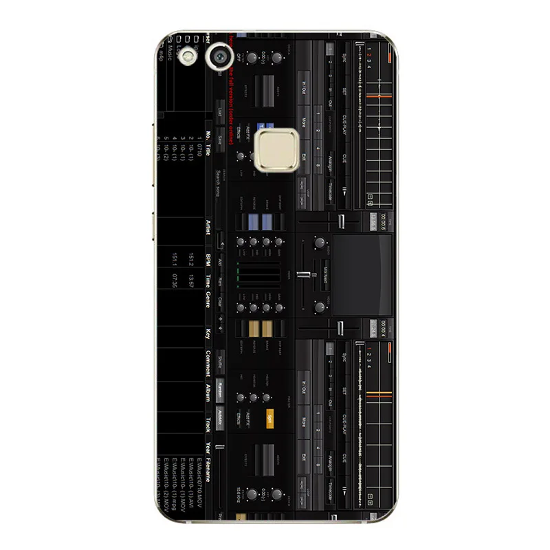 Мягкий силиконовый чехол для телефона Ddj dj music 2018 из ТПУ Huawei P9 P10 P20 Lite Mate 9 10 Honor V9 Por