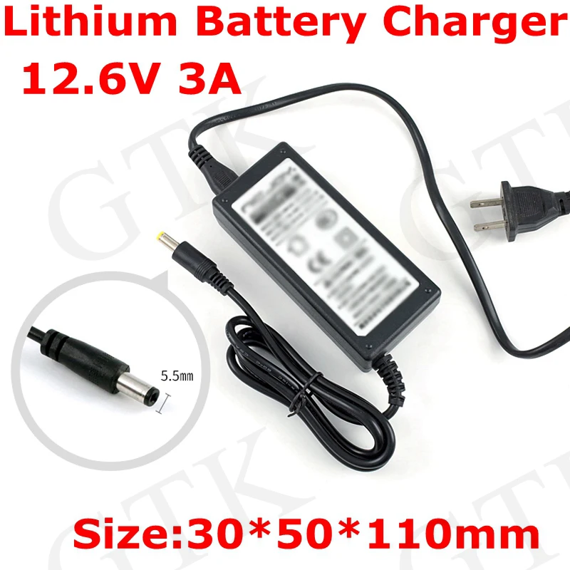 GTK 12.6V 3A 14.6v 4S 3S Lithium charger fast 3s 12V 16.8v 14.8v li-ion polymer battery US EU AU RU | Электроника