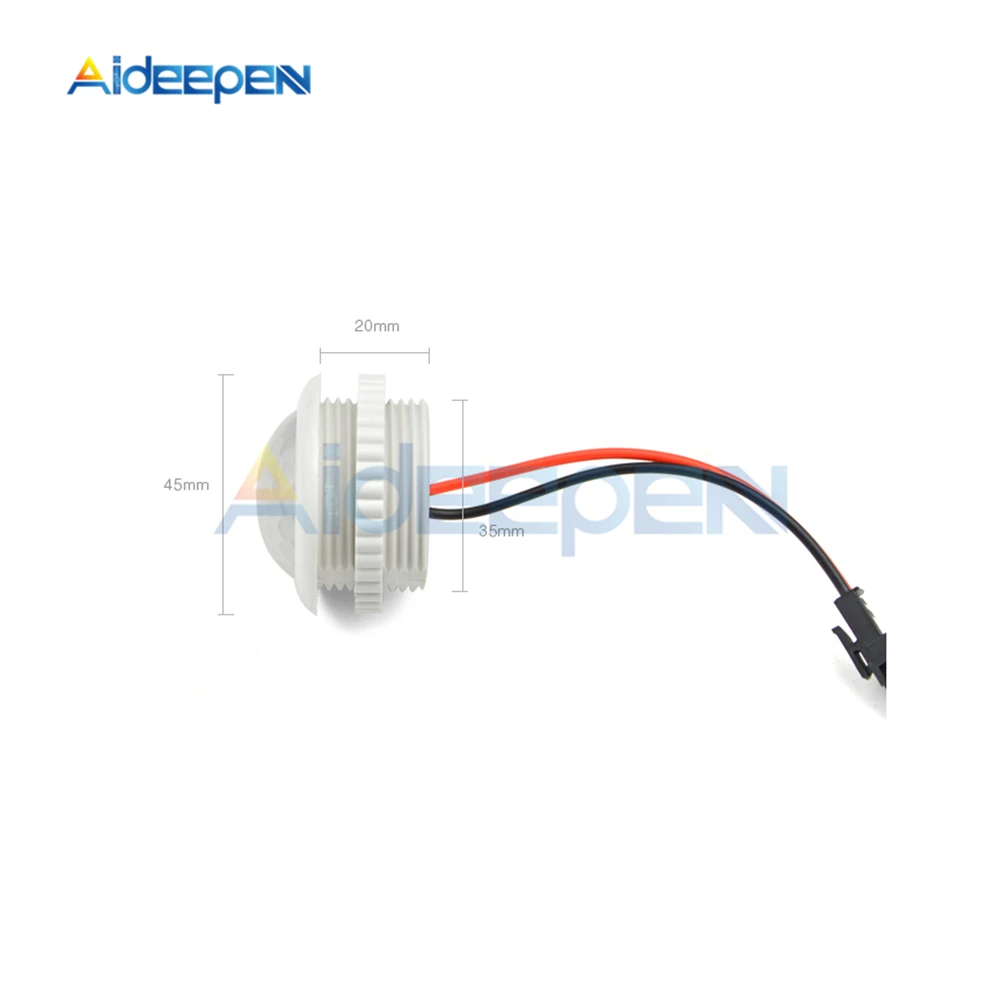 220V PIR Motion Sensor Switch ON OFF IR Infrared Human body Indction Sensor light Control Detector Module 50HZ-4