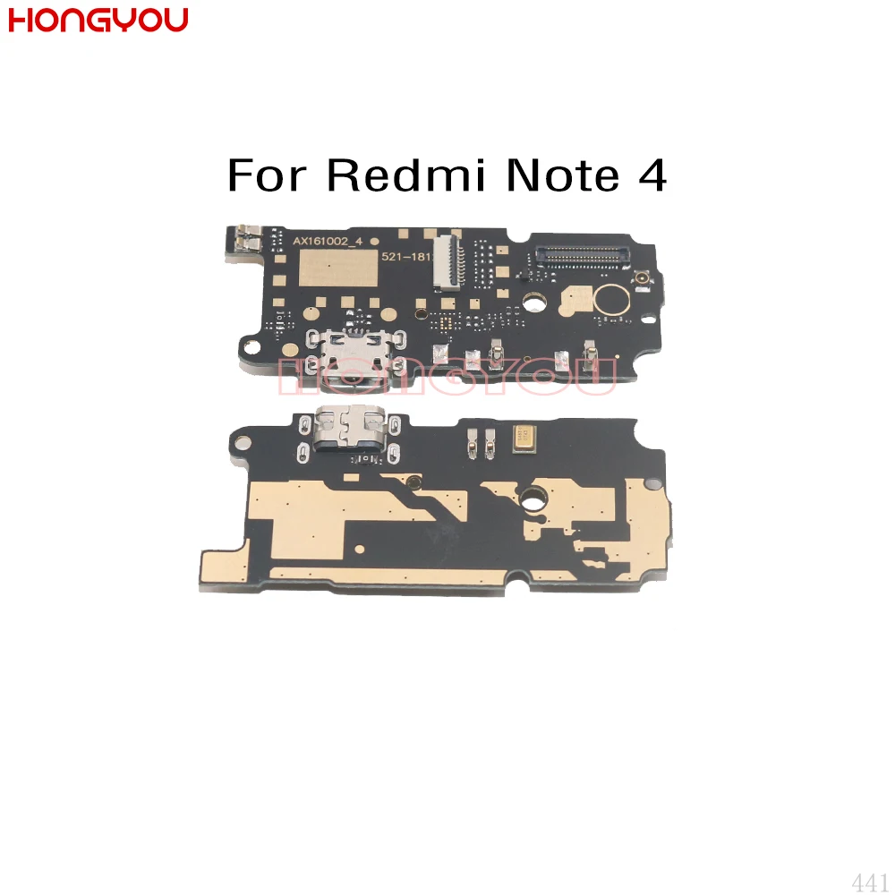 

USB Charge Dock Board Charging Socket Jack Port Plug Connector Flex Cable For Xiaomi Redmi NOTE 4