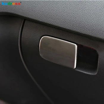 

For Volkswagen Golf 7 2014 Stainless Steel Interior Accessories Driving Side Glove Box Handle Trim Styling Car Decoration 1PCS