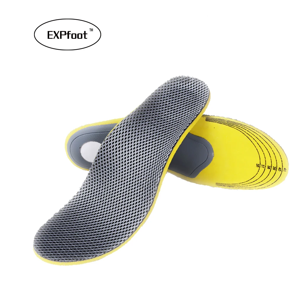 Insole Factory EVA Comfortable Orthotics Flat Foot Insole Arch Support Insoles Orthotic Insoles