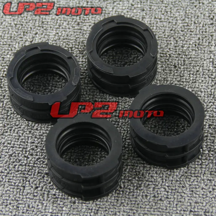 

Motorcycle Parts 4pcs Carburetor Intake Manifold for Yamaha V-MAX 1200 VMX12 vmax 1200 Carburetor Interface glue