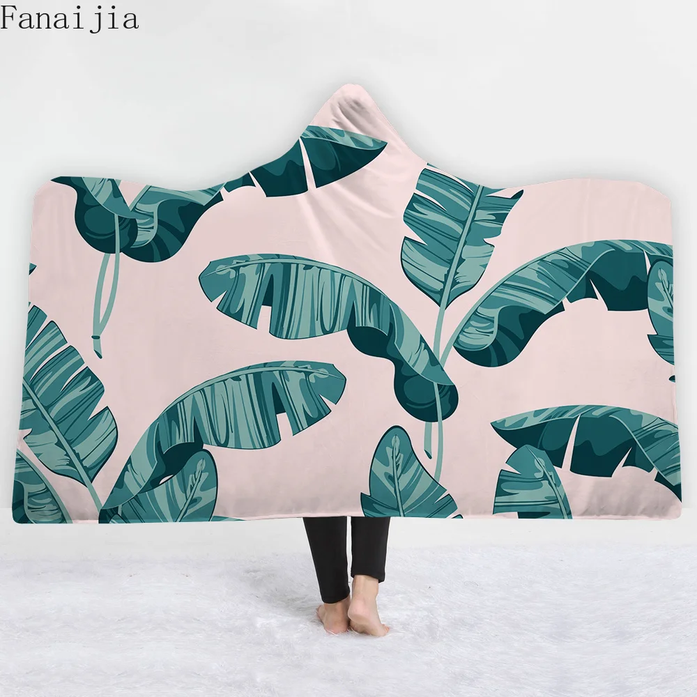 Buy Fanaijia 3d plant Hooded Blanket Throw Blanket
