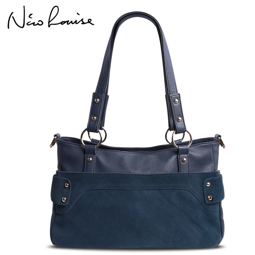 

Brand New Women Genunine Split Suede Leather Top-handle BagsTote Bag Leisure Large Lady Casual Crossbody Shoulder Handbag