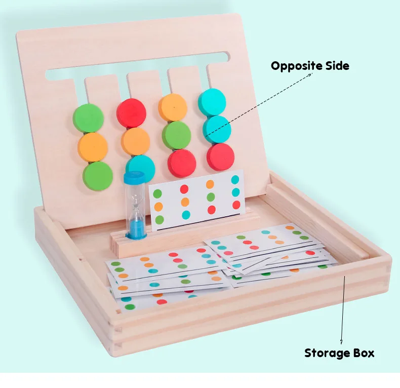 Дошкольные Деревянные игрушки Монтессори цветная геометрическая форма соответствия обучающие средства Детские Обучающие Игрушки для раннего развития для детей