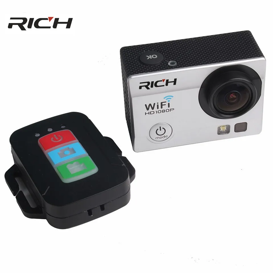 10pcs/lot 4K Wifi Action Camera SJ8000R 4K/30fps 1080P/60fps 720P/120fps 2.0" 170D Helmet Cam Mini Camera Waterproof Camera