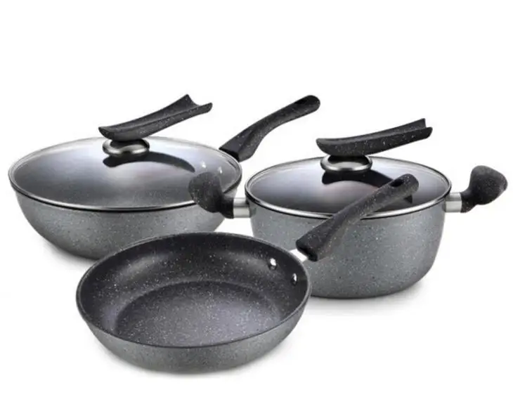 

Kitchen tools Cooking pot Maifan stone Non-stickware set cookware set pan set wok hot pot frying pan