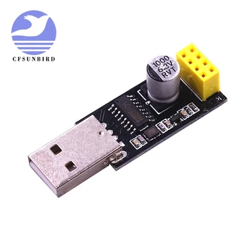 

10PCS/LOT USB to ESP8266 WIFI module adapter board computer phone WIFI wireless communication microcontroller development