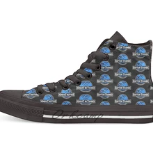 Юрский Мир Раптор тренер Новинка Дизайн Повседневная парусиновая обувь на заказ Прямая