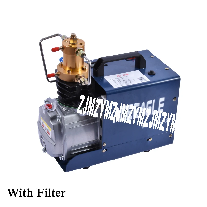 

New Hot 1.8KW 220V/50HZ 2800r/min High Pressure Air Pump Electric Air Compressor for Airgun Scuba Rifle Pump Tubing with Filter