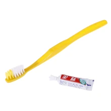 10 шт портативная одноразовая зубная щетка для гостиницы с зубной пастой набор Поставки удобный пластиковый походный дорожный инструмент для полоскания